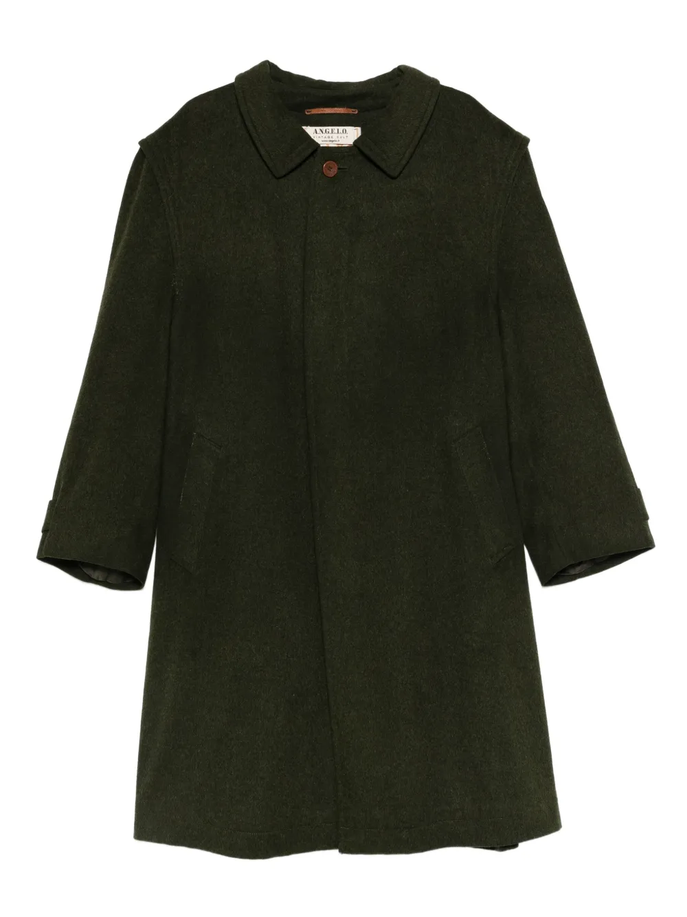 A.N.G.E.L.O. Vintage Cult abrigo con botones 1990 | verde | Image 1