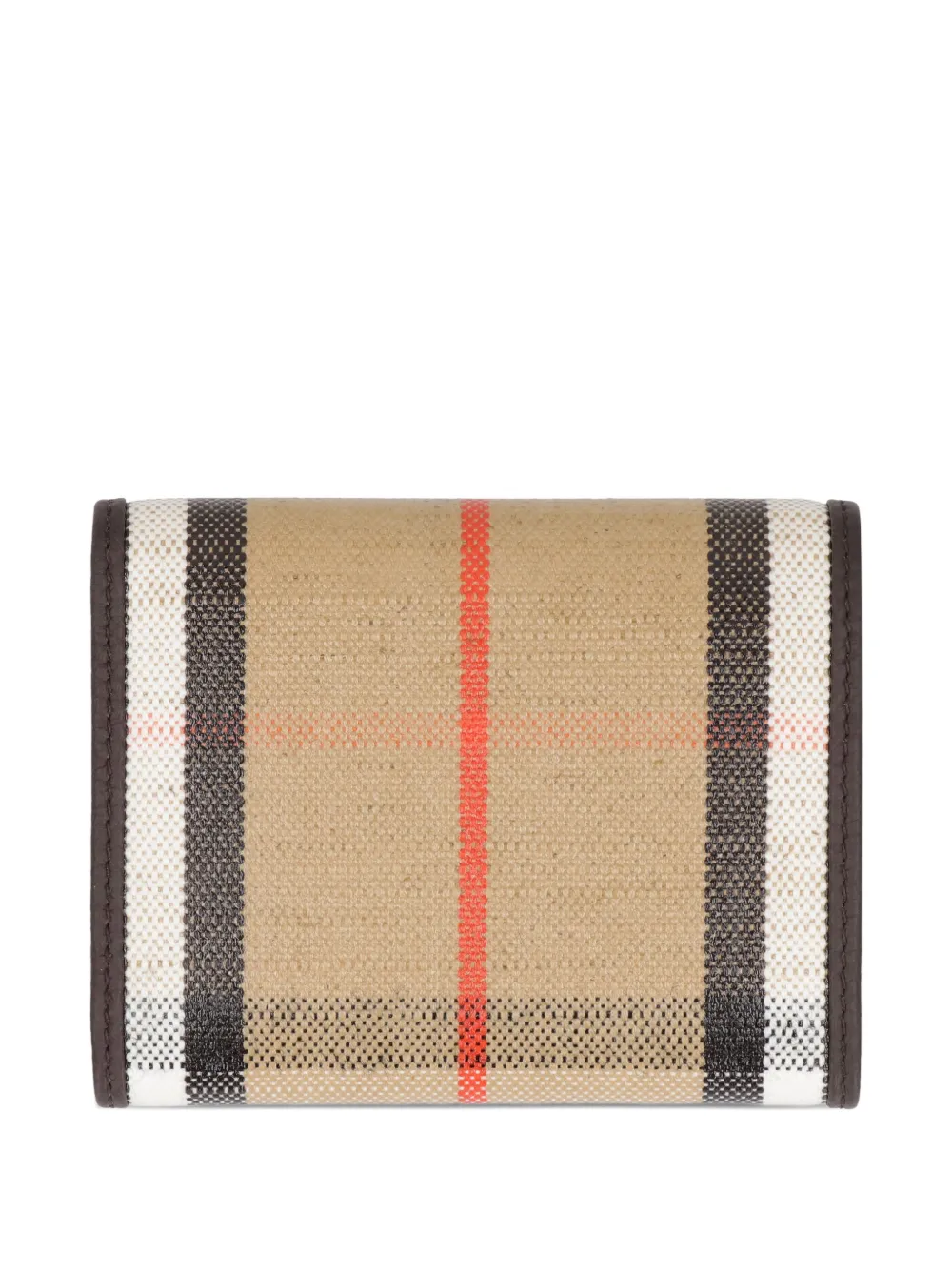 Burberry Highlands check-pattern flap wallet - Bruin