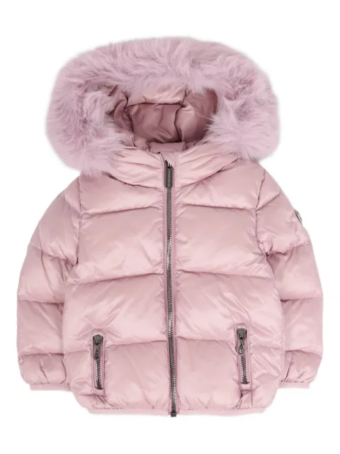 Colmar Kids fur-trimmed quilted jacket