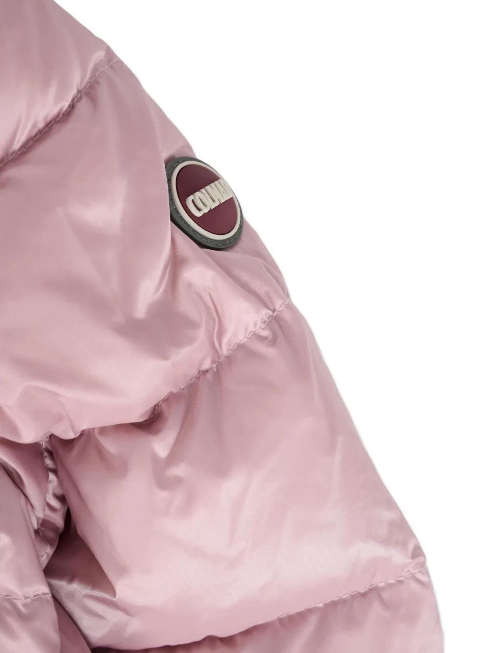 Colmar Kids Gewatteerd jack met bonten afwerking Roze