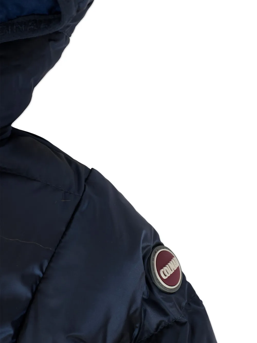 Colmar Hooded Quilted Coat In Blue