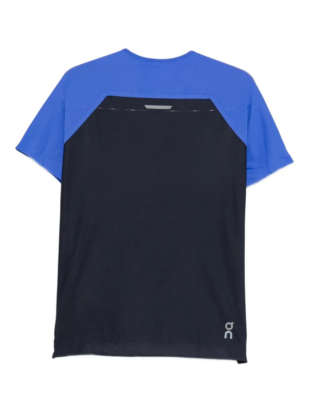 On Running Panelled Performance Top In Blue
