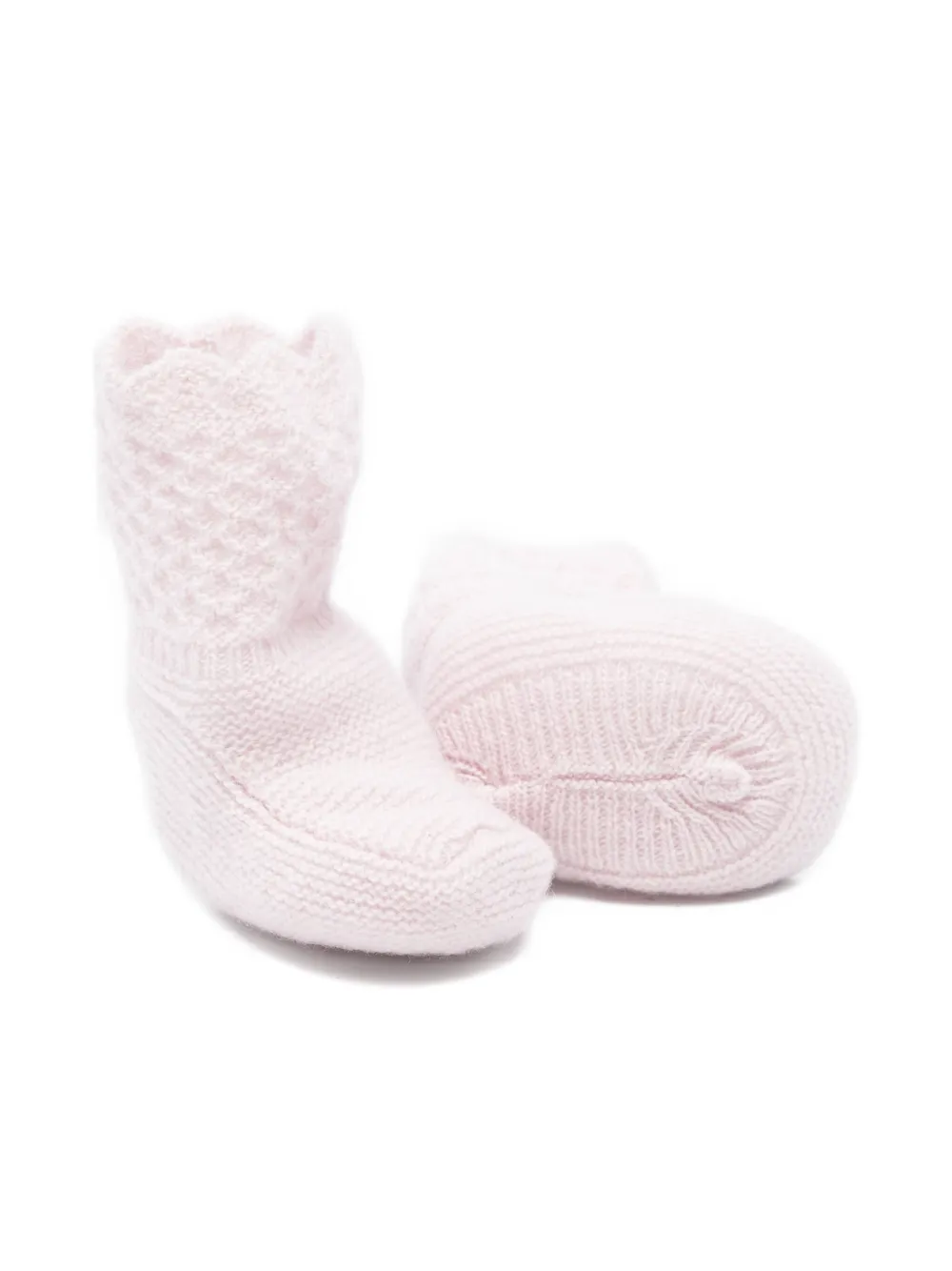 Paz Rodriguez textured-knit baby booties | Image 2