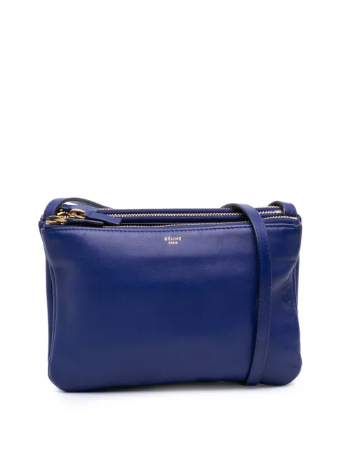 Celine Pre-Owned 2013 Small Lambskin Trio crossbody bag
