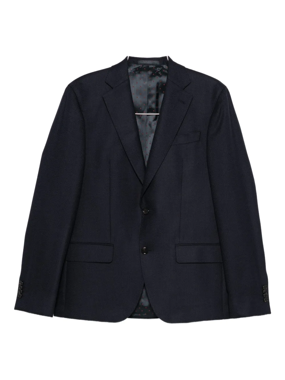 Sand single-breasted blazer | Blue | Image 1