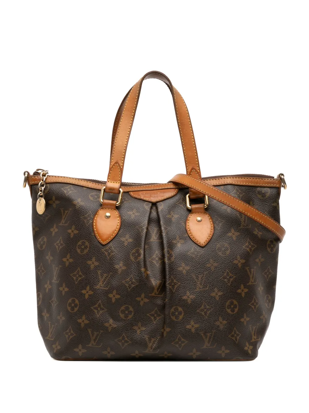Louis Vuitton Pre-Owned 2008 モノグラム パレルモ PM サッチェルバッグ - ブラウン Louis Vuitton Pre-Owned 2008 モノグラム パレルモ PM サッチェルバッグ - ブラウン