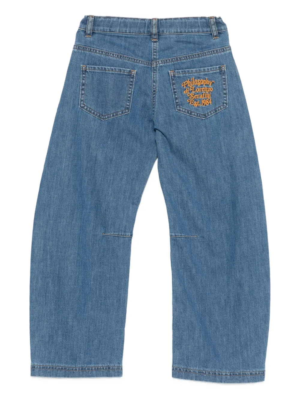 Philosophy Di Lorenzo Serafini Cotton Trousers In Blue