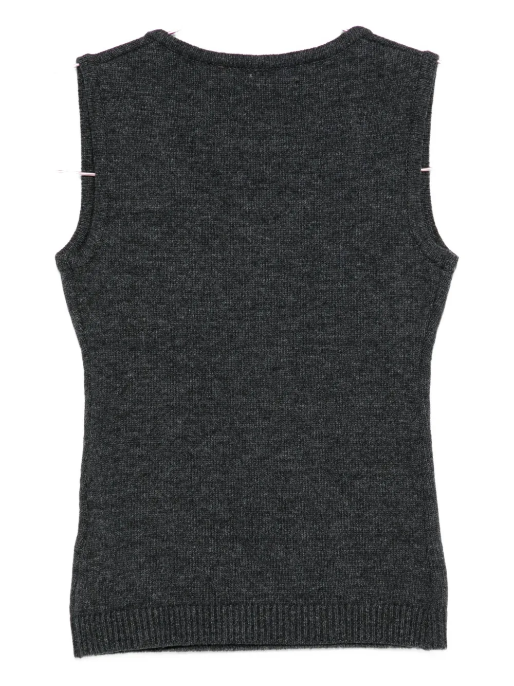 Low Classic Lace-up Top In Black