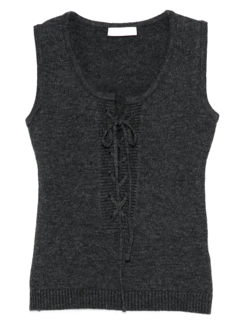Low Classic lace-up top