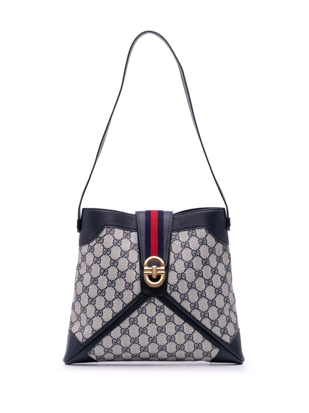 Gucci Pre-Owned 2000-2025 GGスプリーム オフィディア ショルダーバッグ - グレー Gucci Pre-Owned 2000-2025 GGスプリーム オフィディア ショルダーバッグ - グレー