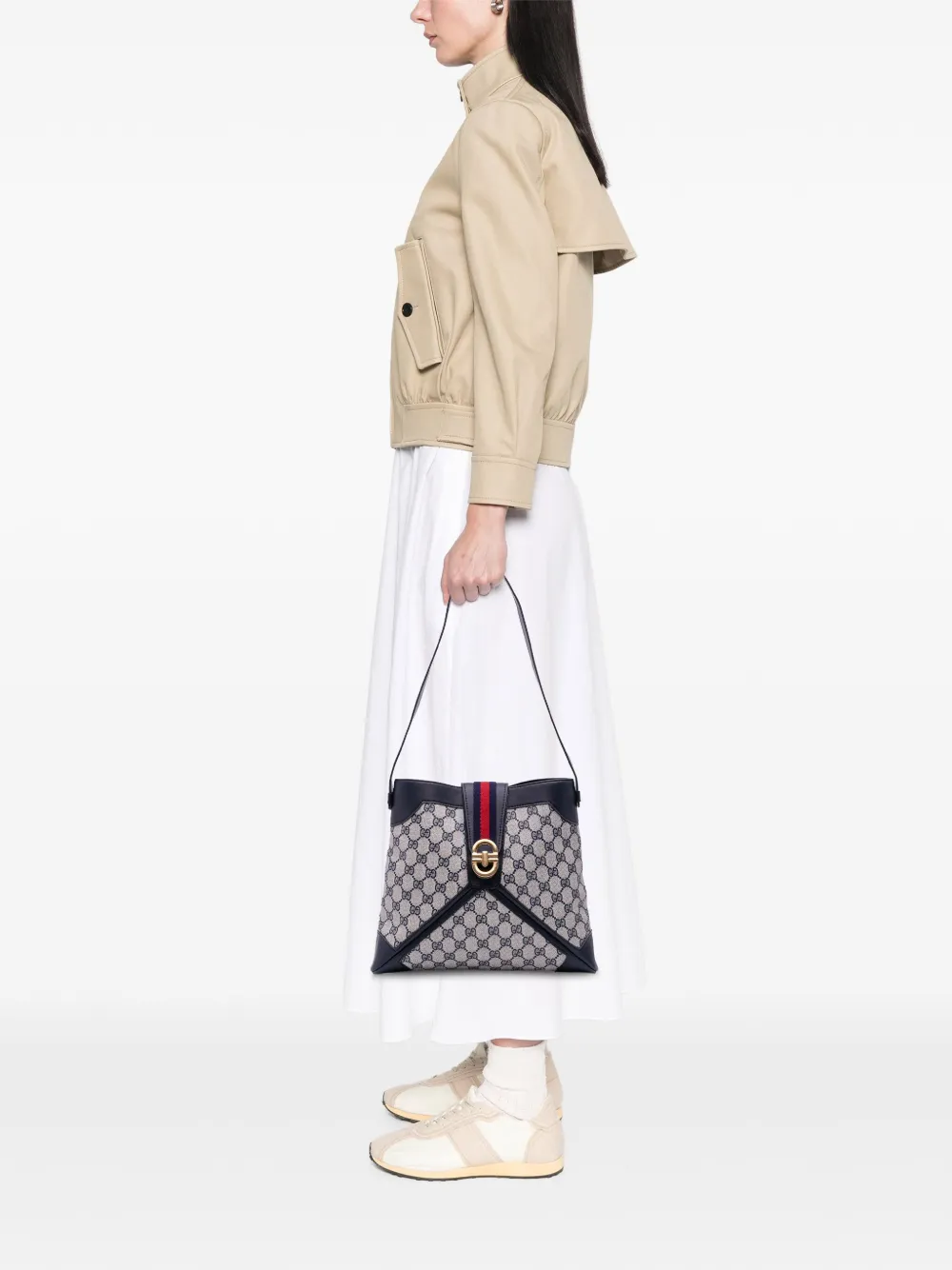 Gucci Pre-Owned 2000-2025 GG Supreme Ophidia shoulder bag | Pre-Owned | Image 2