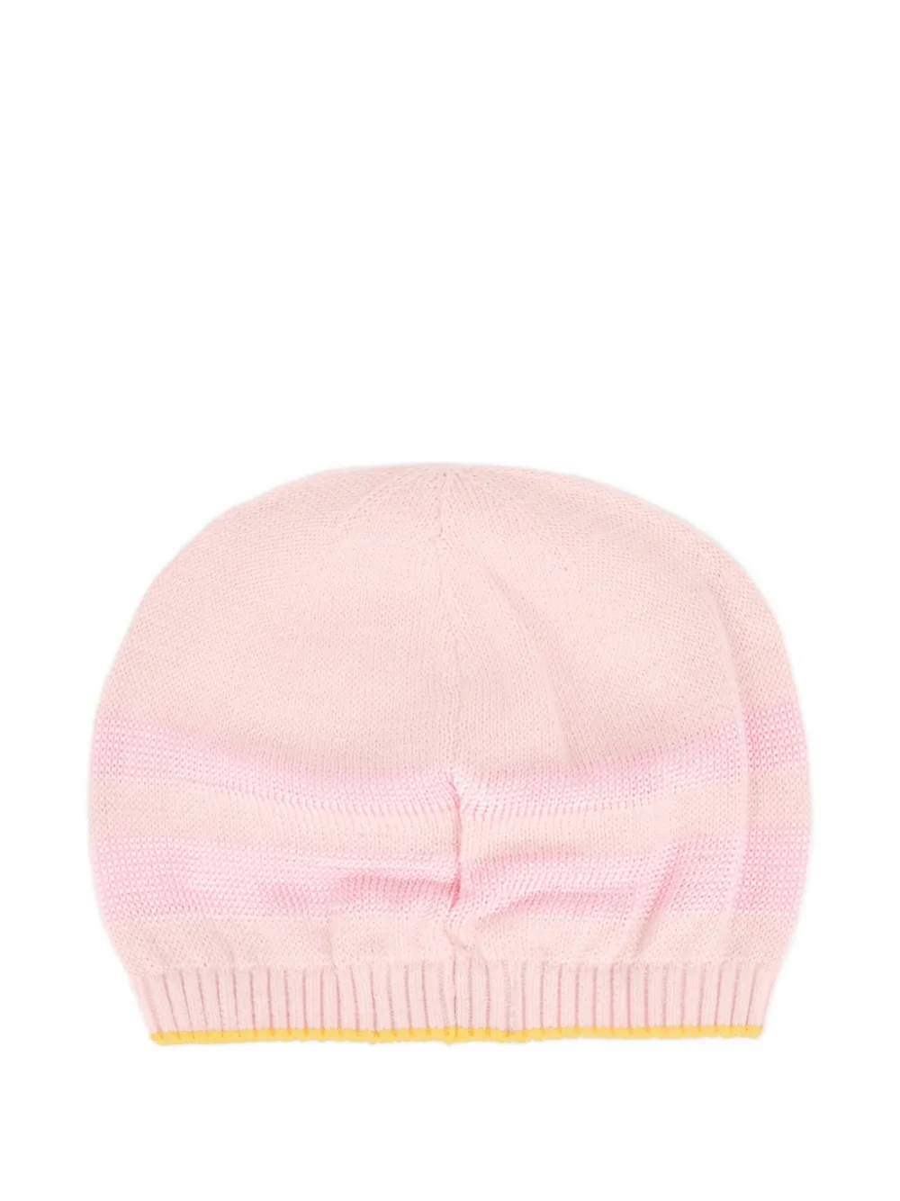 Gensami kids stripe-detail beanie - Roze