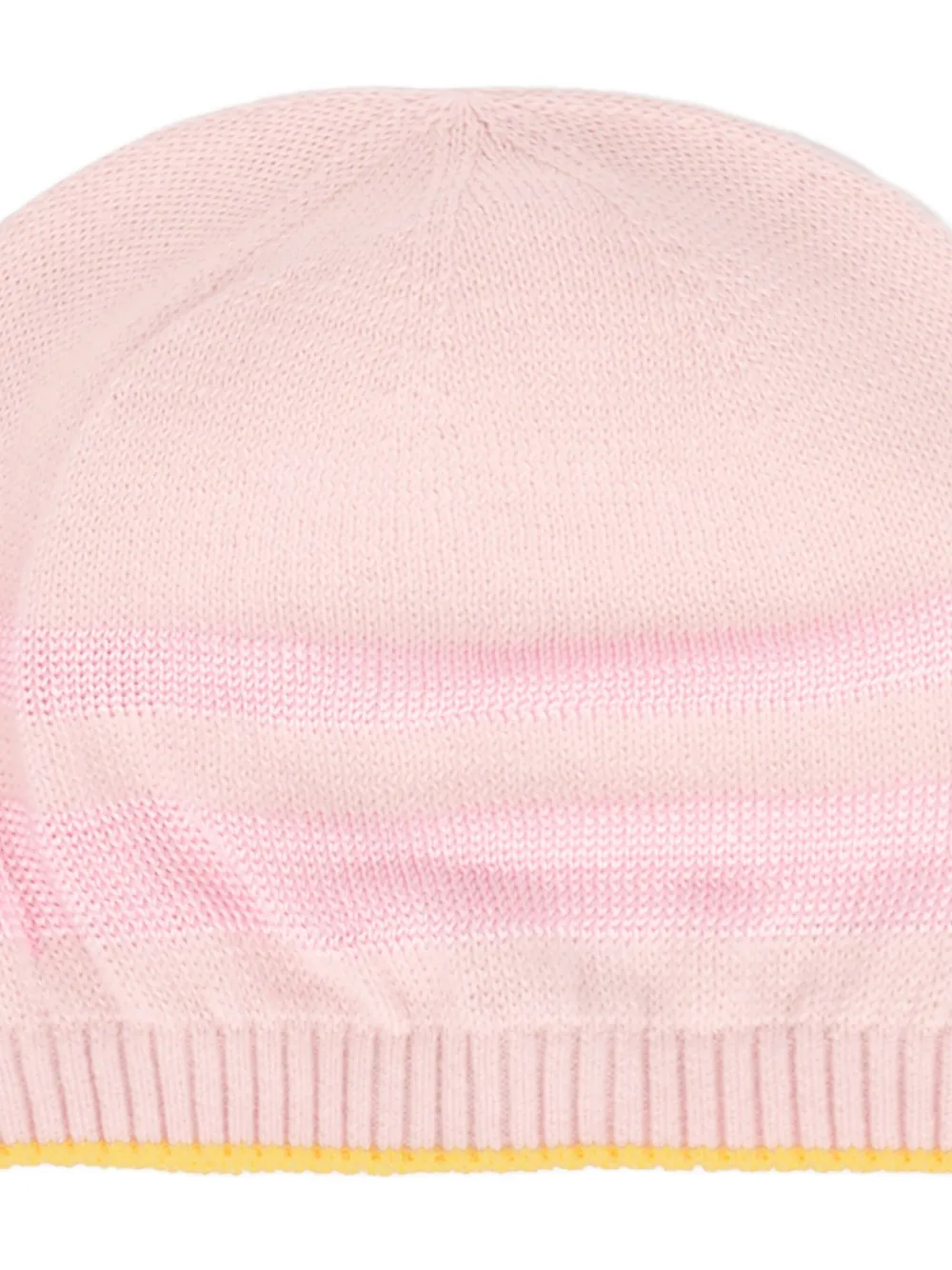Gensami Stripe-detail Beanie In Pink