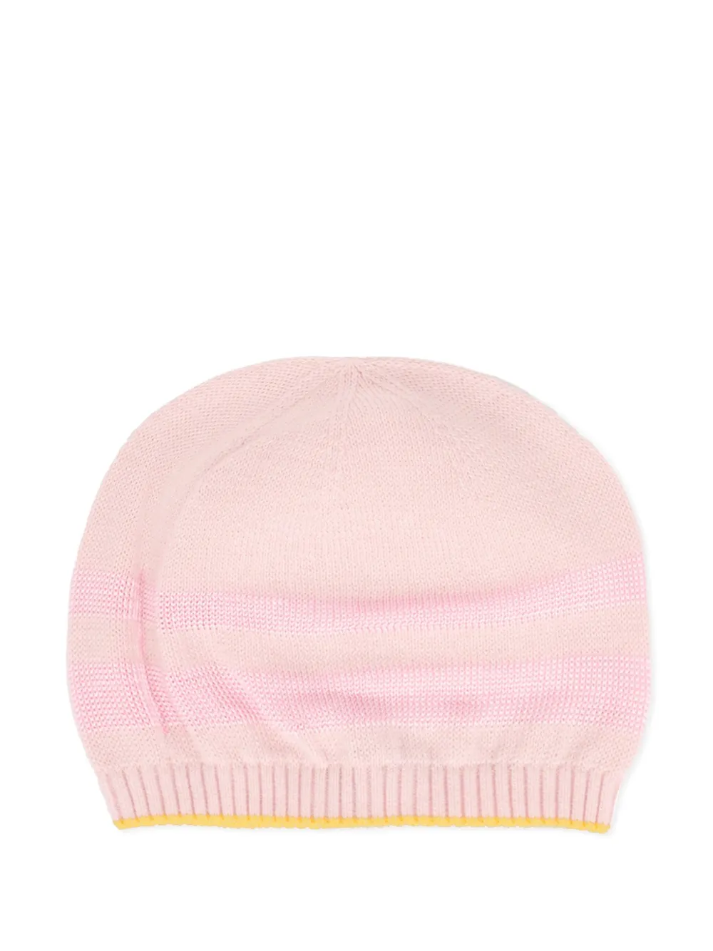 Gensami Babies' Stripe-detail Beanie In Pink