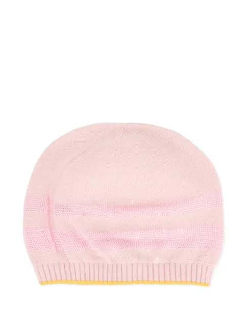 Gensami kids stripe-detail beanie