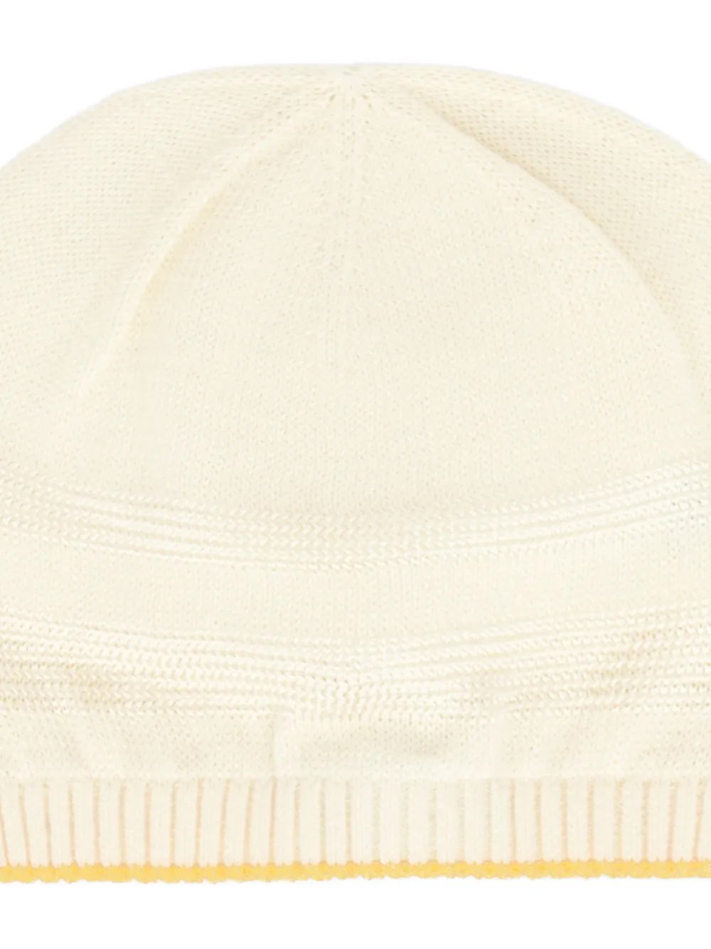 Gensami kids Ribgebreide babyhoed Geel