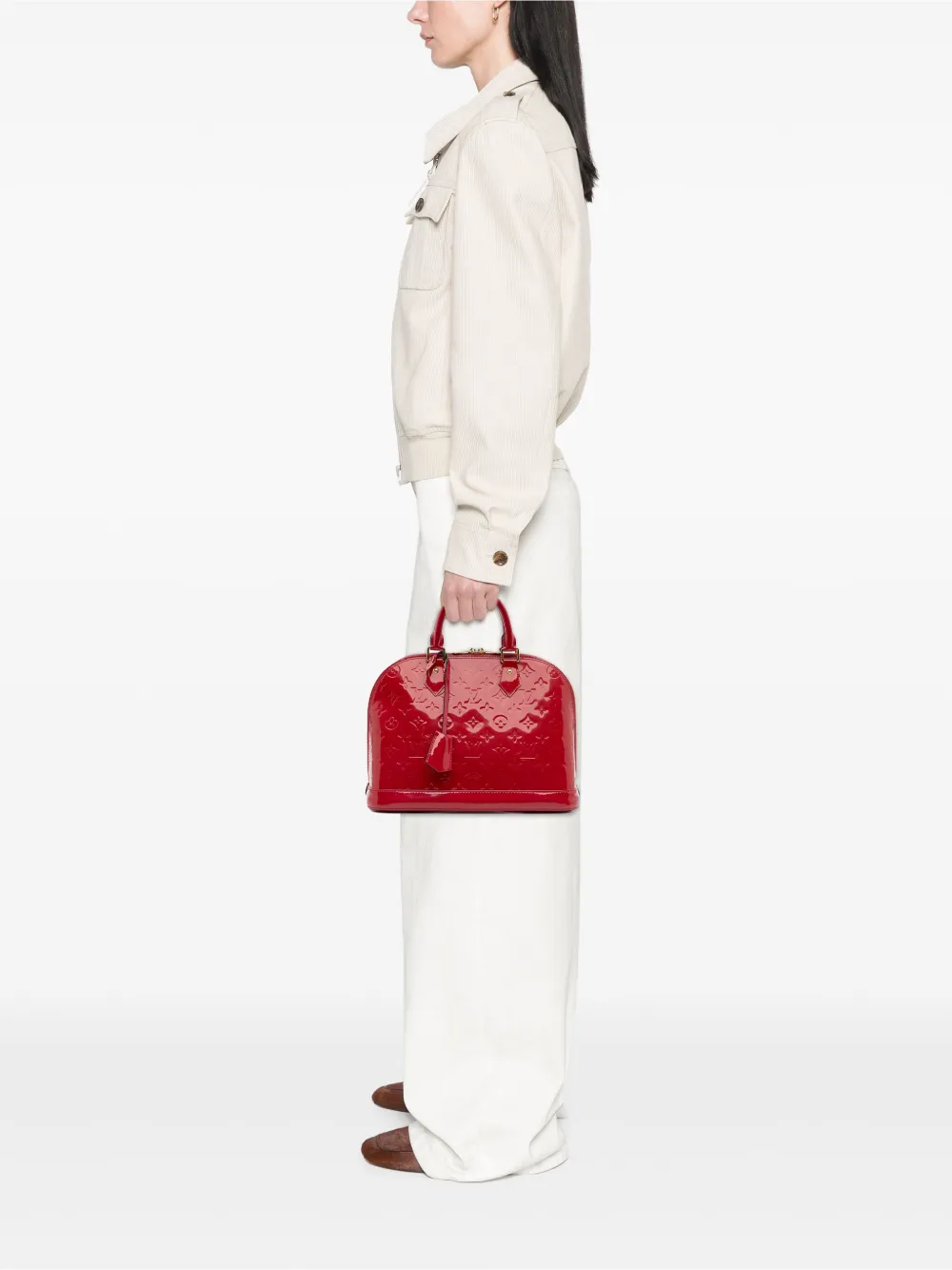 Louis Vuitton Pre-Owned 2013 Monogram Vernis Alma PM handbag | Pre-Owned | Image 2
