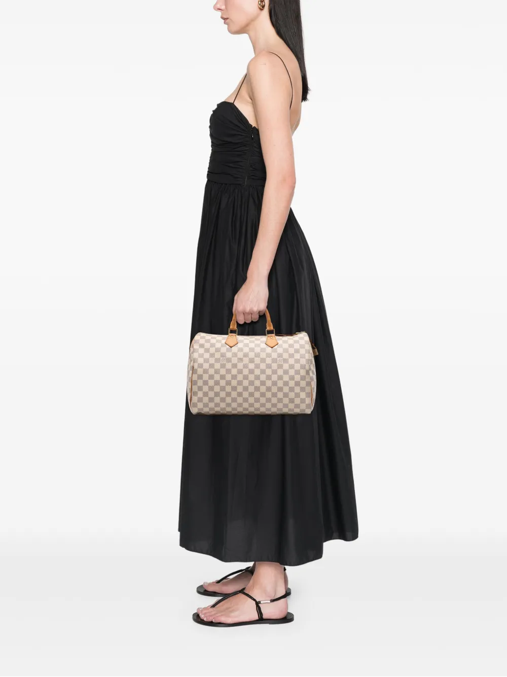 Louis Vuitton Pre-Owned 2011 Damier Azur Speedy 35 boston bag | Pre-Owned | Image 2
