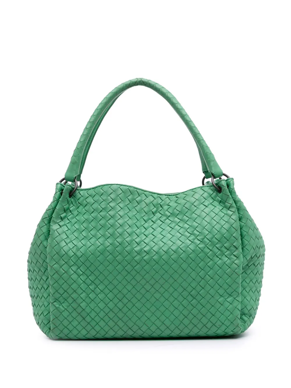 Bottega Veneta Pre-Owned 2012-2025 Nappa Intrecciato Parachute tote bag | Green | Image 1