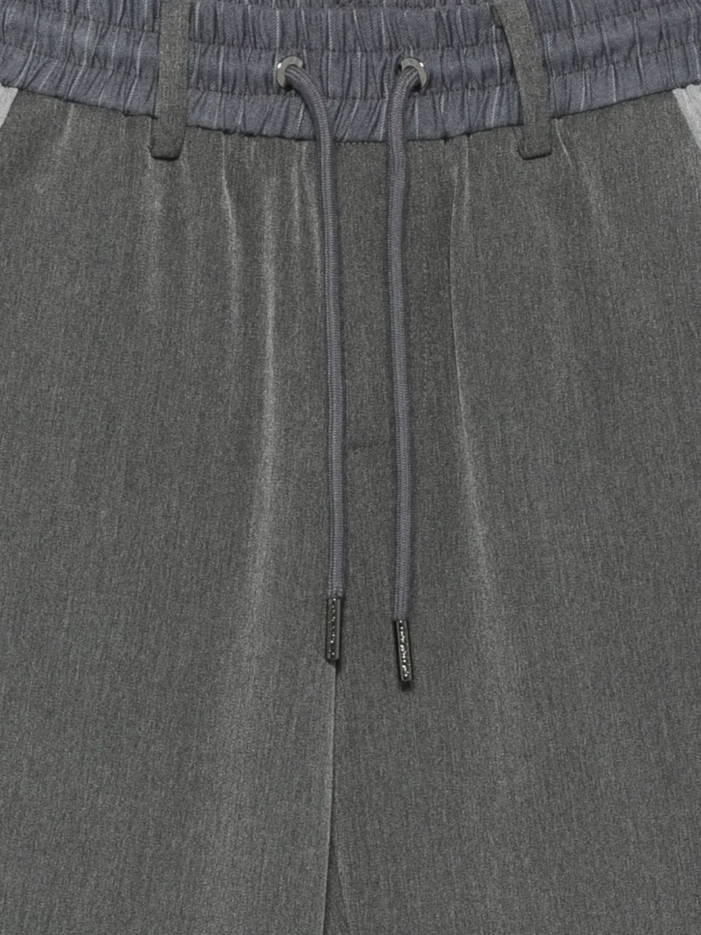 John Richmond Junior Drawstring-waist Trousers In Gray
