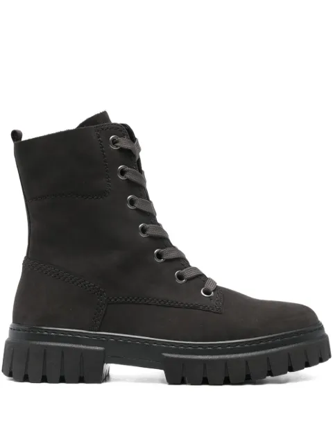 GABOR lace-up chunky-sole boots