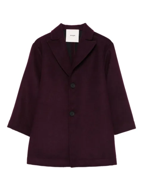 MSGM Kids single-breasted coat