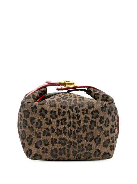 Fendi Pre-Owned 20th Century Leopard Print Canvas handbag