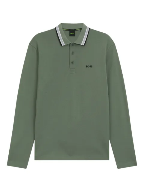 BOSS long-sleeved polo shirt