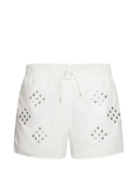 Ludovic de Saint Sernin eyelets swim shorts