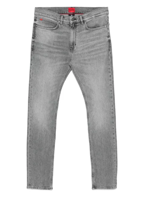 HUGO logo-plaque jeans