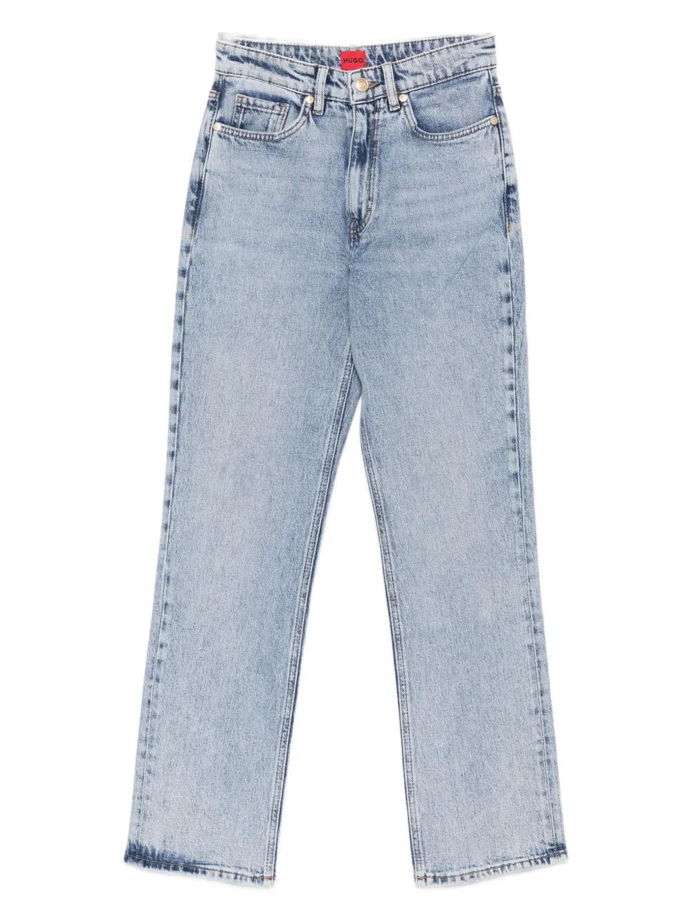 Hugo Boss Straight-leg Jeans In Blue