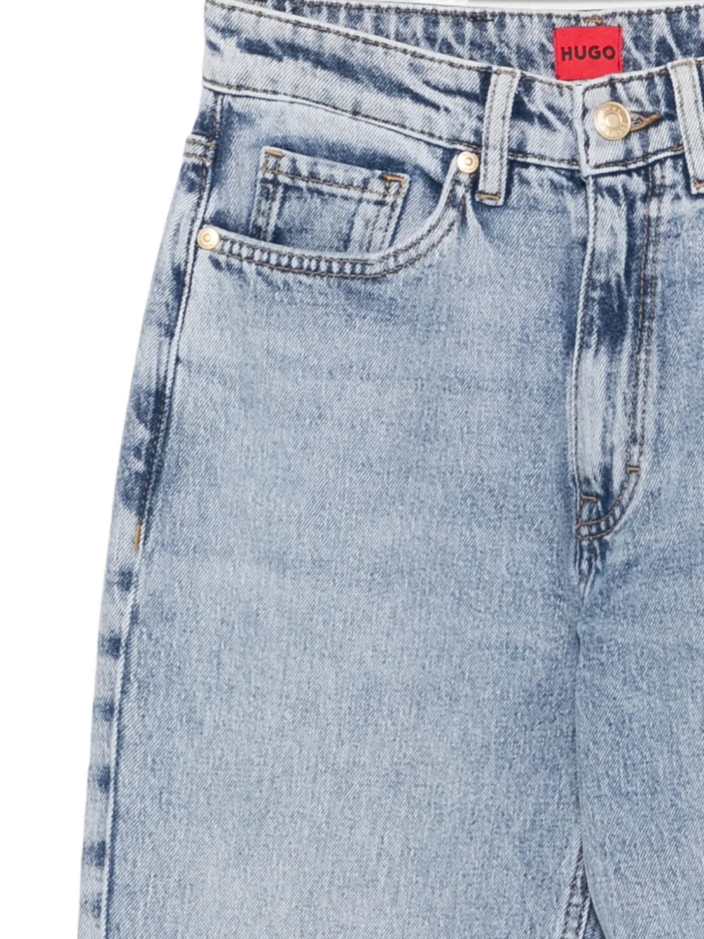 Hugo Boss Straight-leg Jeans In Blue