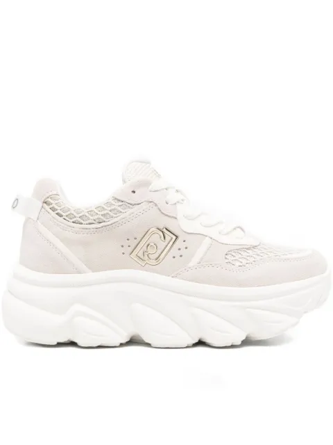 LIU JO mesh-panel chunky-sole sneakers