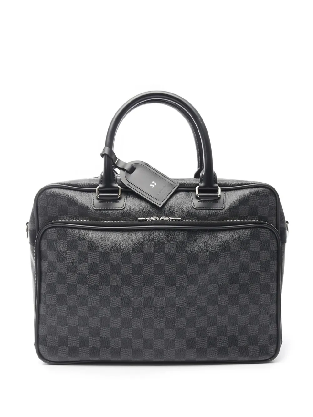 Louis Vuitton Pre-Owned 2011 Damier Graphite Icare business bag | Black | Image 1