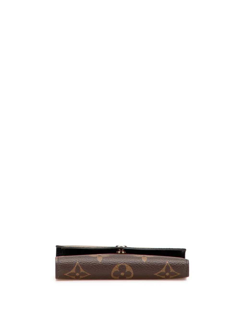 Pre-owned Louis Vuitton 2021-2025 Monogram Reverse Victorine Wallet Small Wallets In Brown
