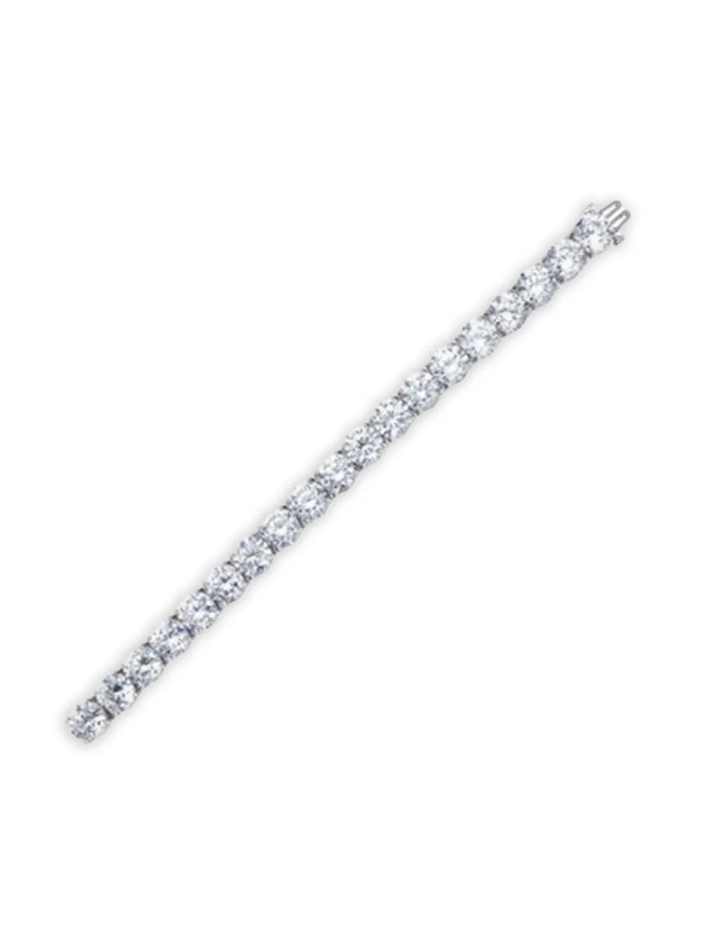 Fantasia By Deserio Round-cut Bracelet In Silver