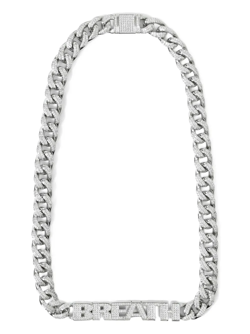 BREATH cuban-link necklace | Silver | Image 1