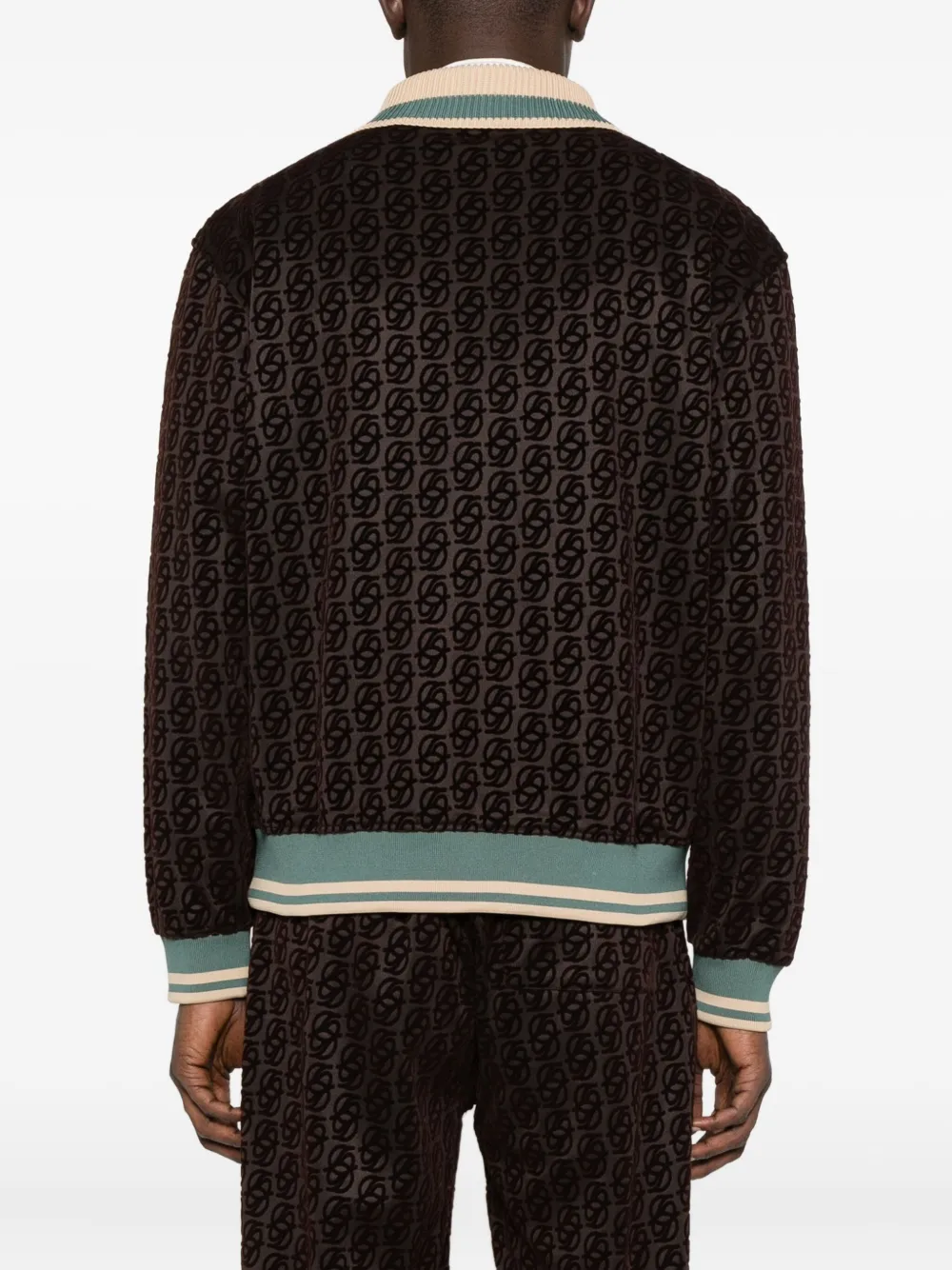 Drôle De Monsieur Sweater met rits Bruin