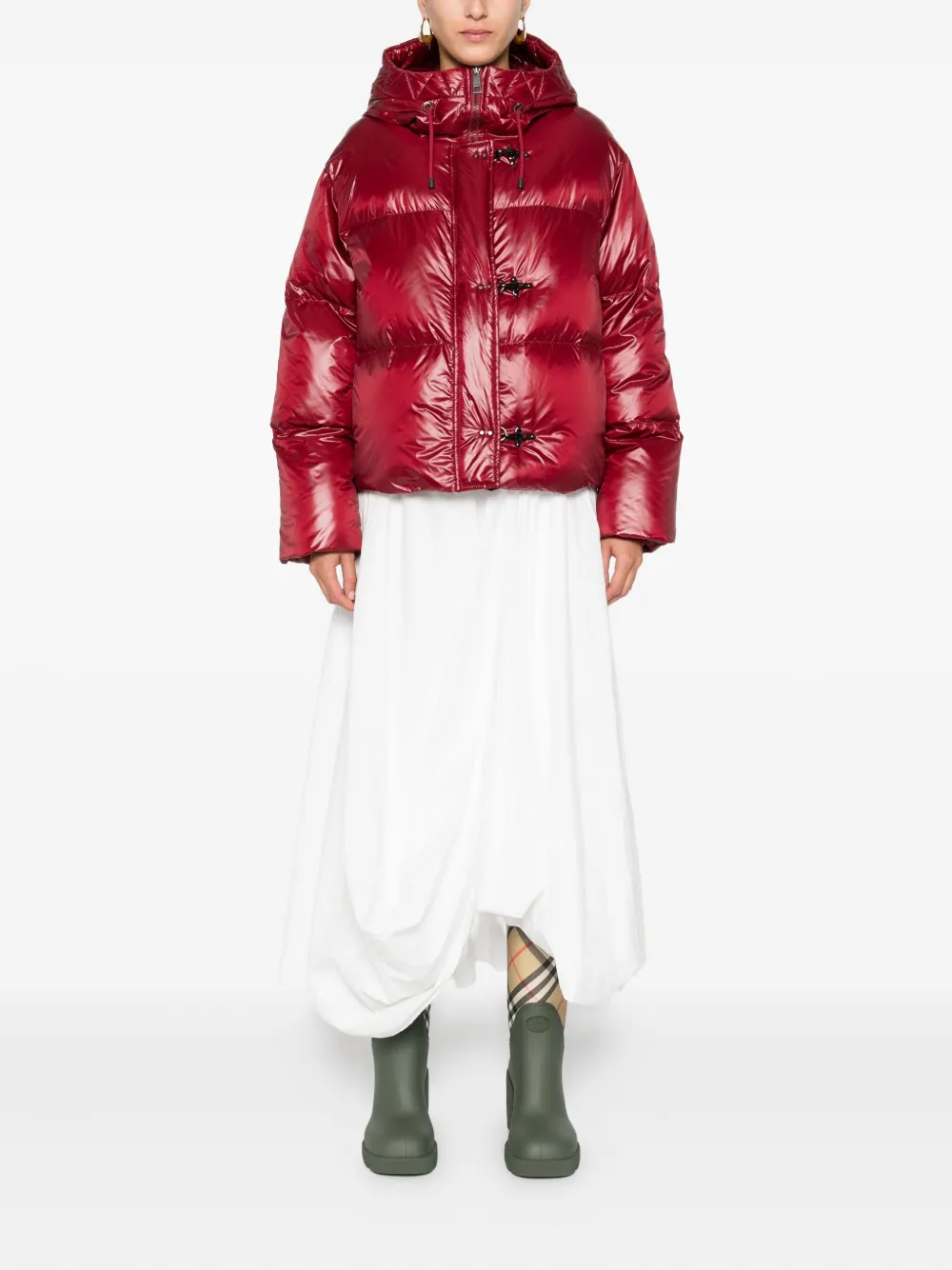 Fay hooded puffer jacket | Down Jackets | Image 2