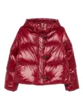Fay hooded puffer jacket - Red