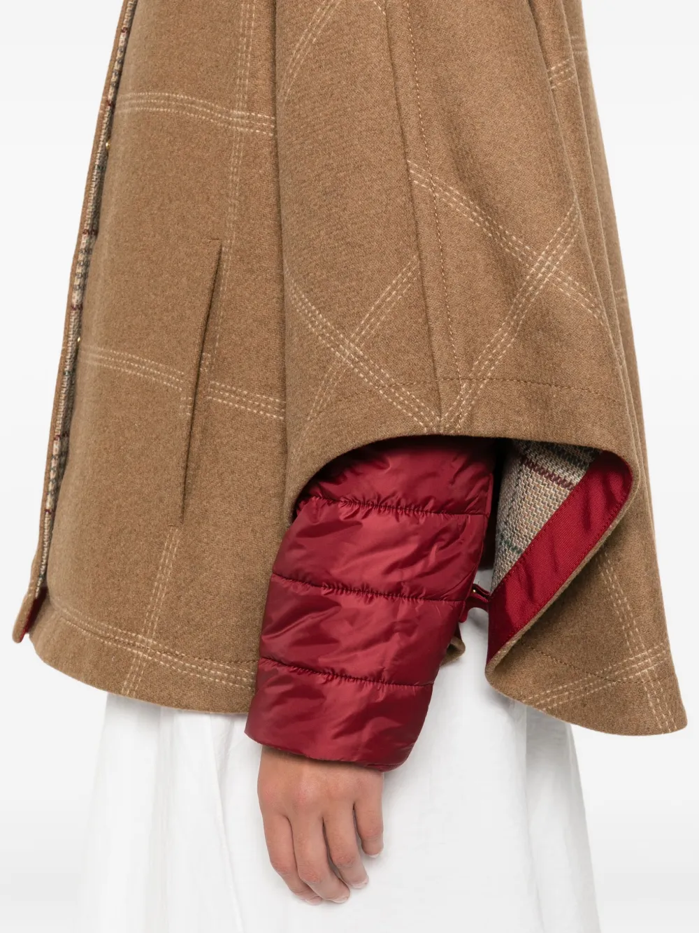 Fay 3-in-1 Cape In Brown