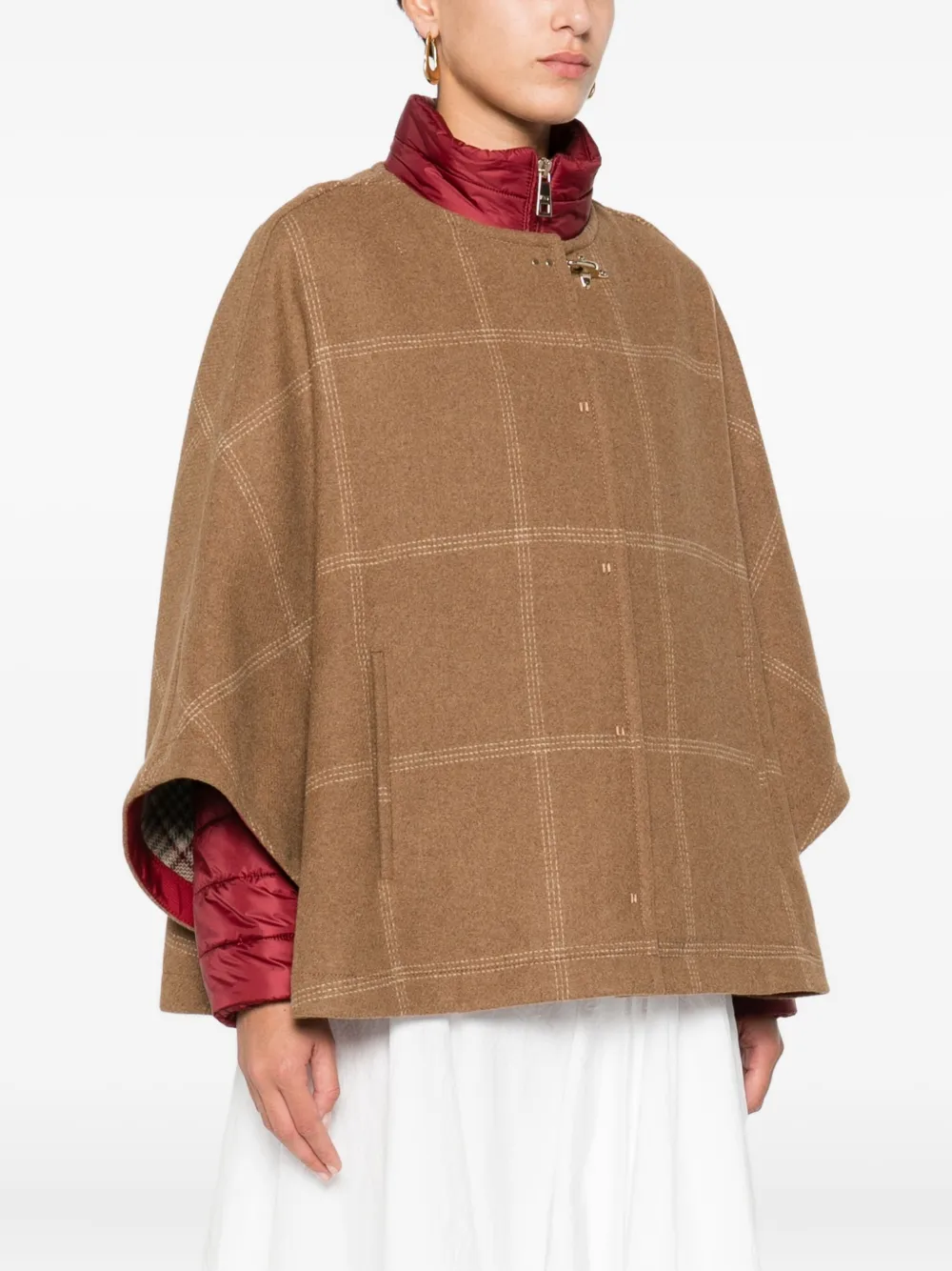 Fay 3-in-1 Cape In Brown