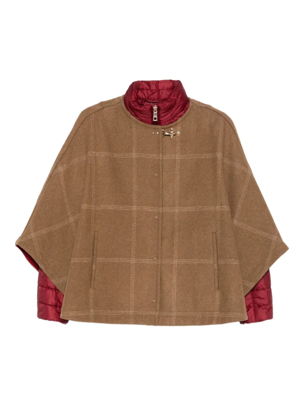 Fay 3-in-1 cape | Brown | Image 1