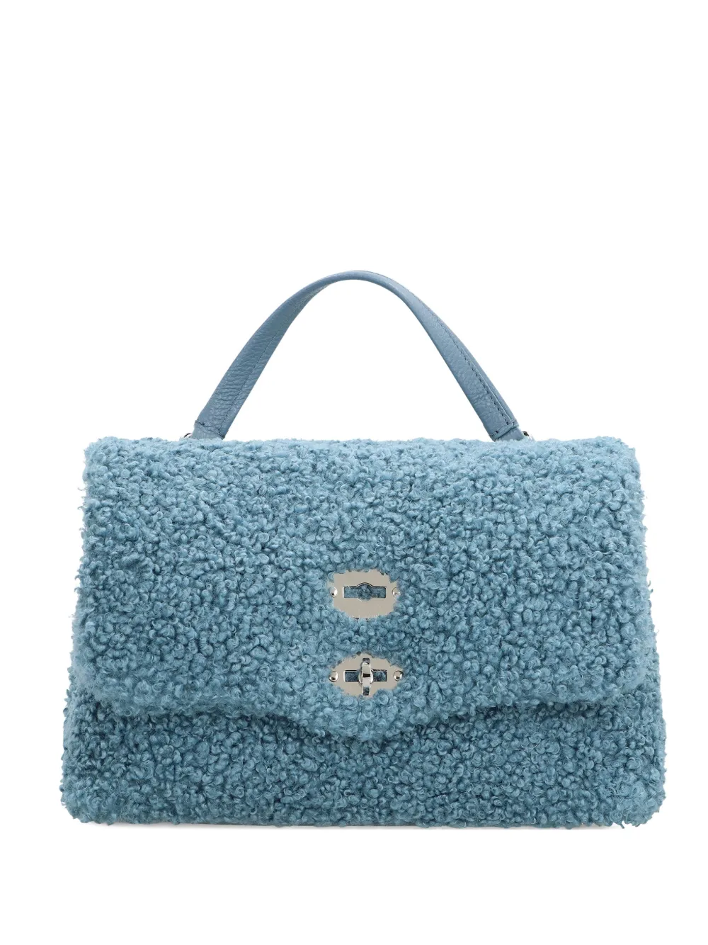 Zanellato small Postina top handle tote bag | Blue | Image 1