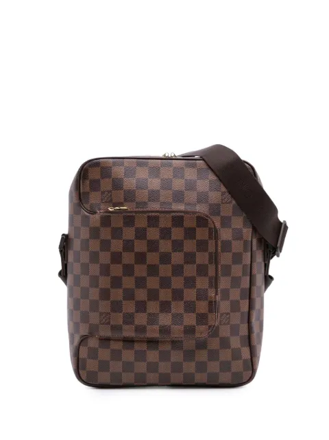 Louis Vuitton Pre-Owned 2004 Damier Ebene Olav MM crossbody bag