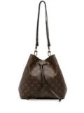 Louis Vuitton Pre-Owned 2017 Monogram Neonoe MM bucket bag - Black