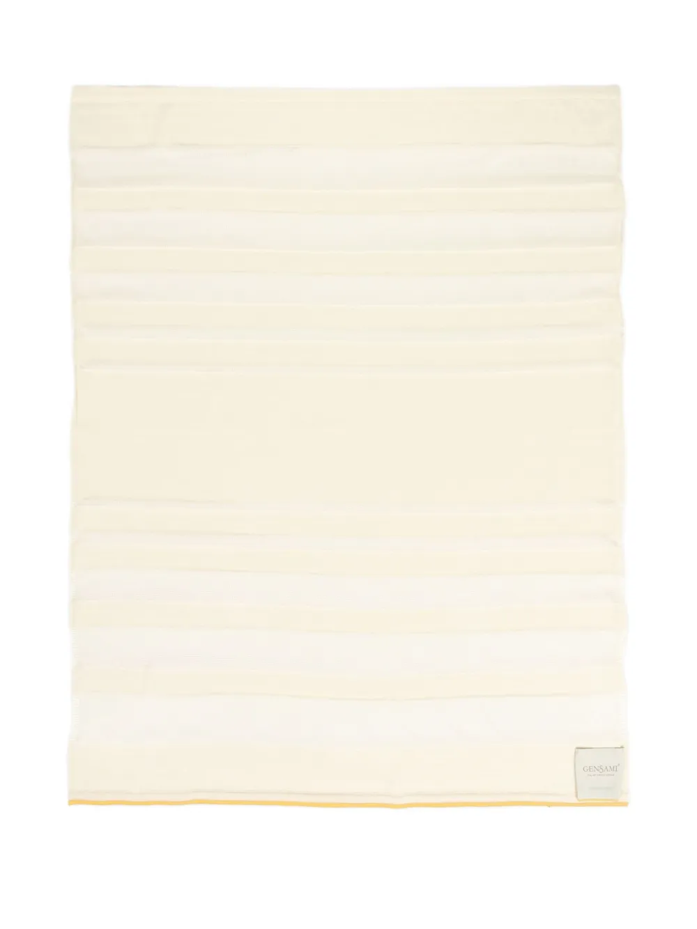 Gensami kids frazada a rayas | amarillo | Image 1