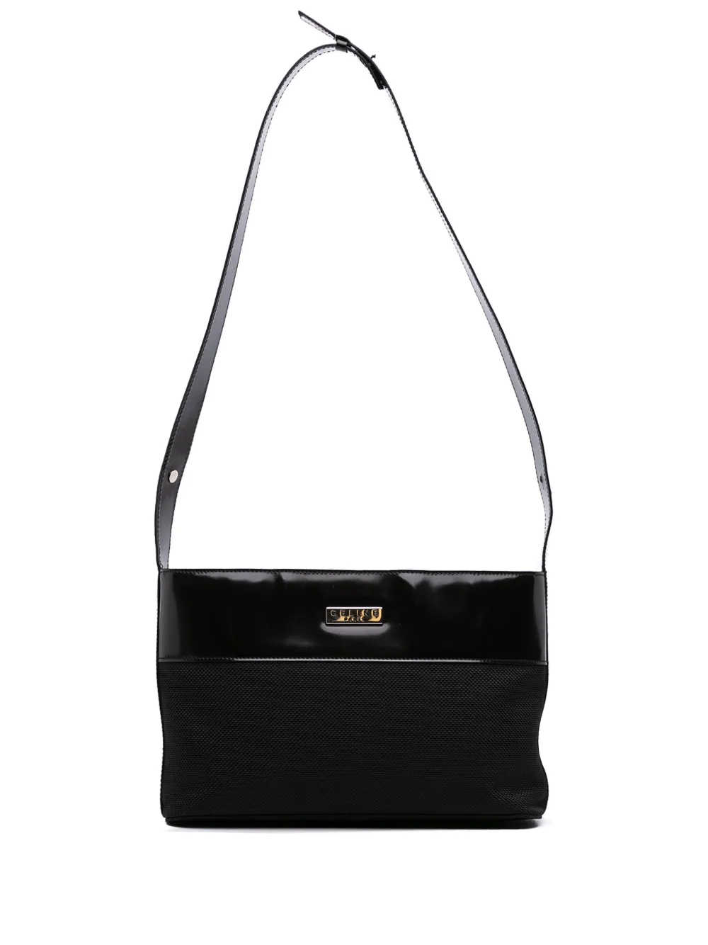 Celine Pre-Owned 1998 ナイロン ショルダーバッグ - ブラック Celine Pre-Owned 1998 ナイロン ショルダーバッグ - ブラック