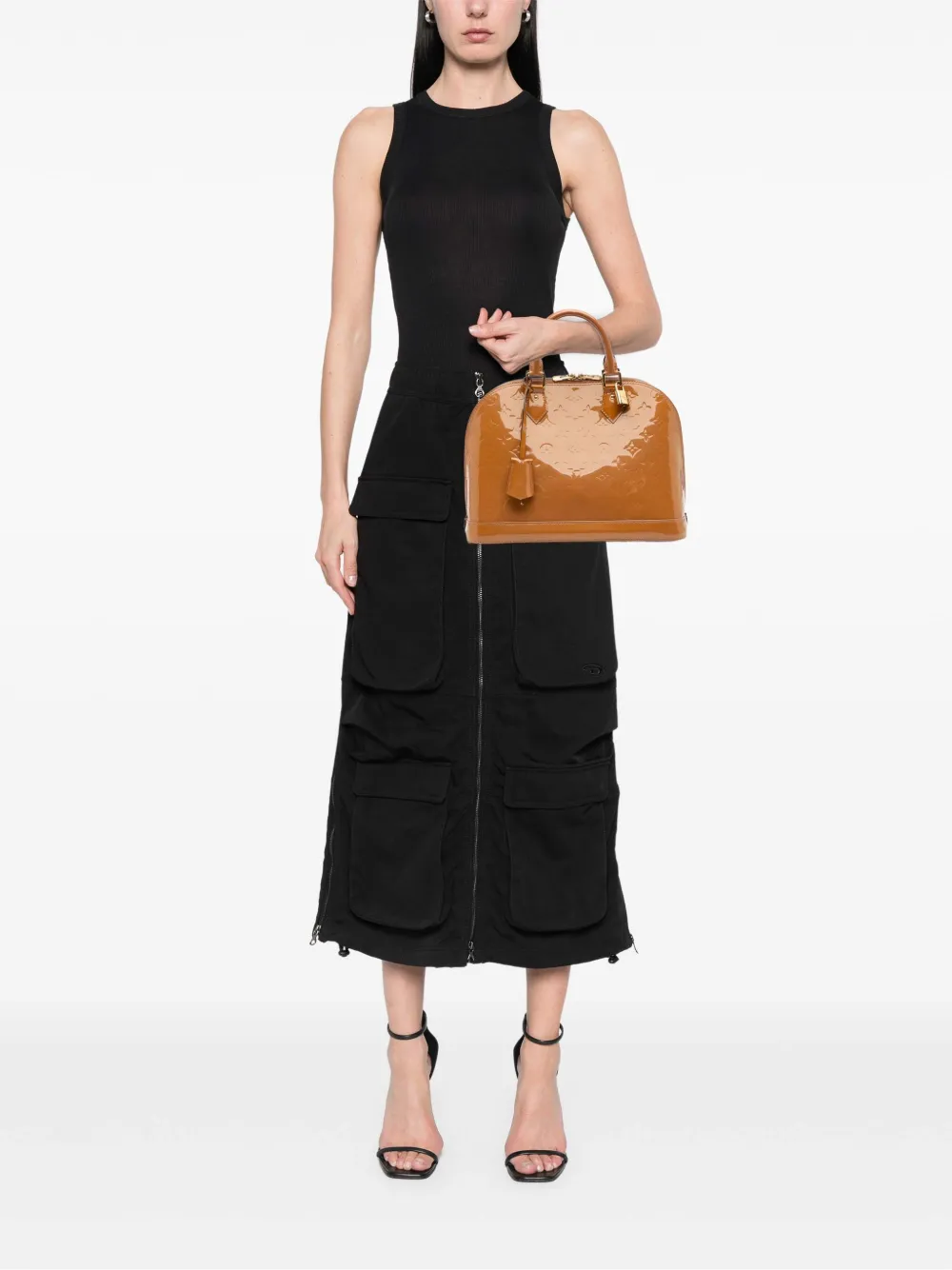 Louis Vuitton Pre-Owned 2013 Monogram Vernis Alma PM handbag | Pre-Owned | Image 2