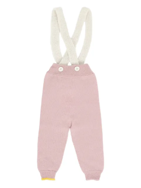Gensami kids wool suspender trousers
